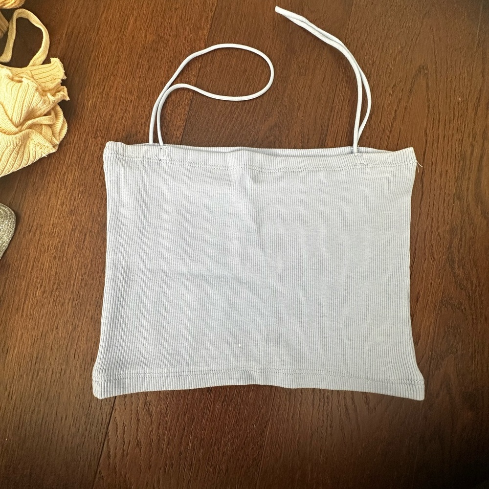3 zara crop tops
